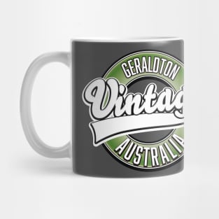 Geraldton Australia vintage logo. Mug